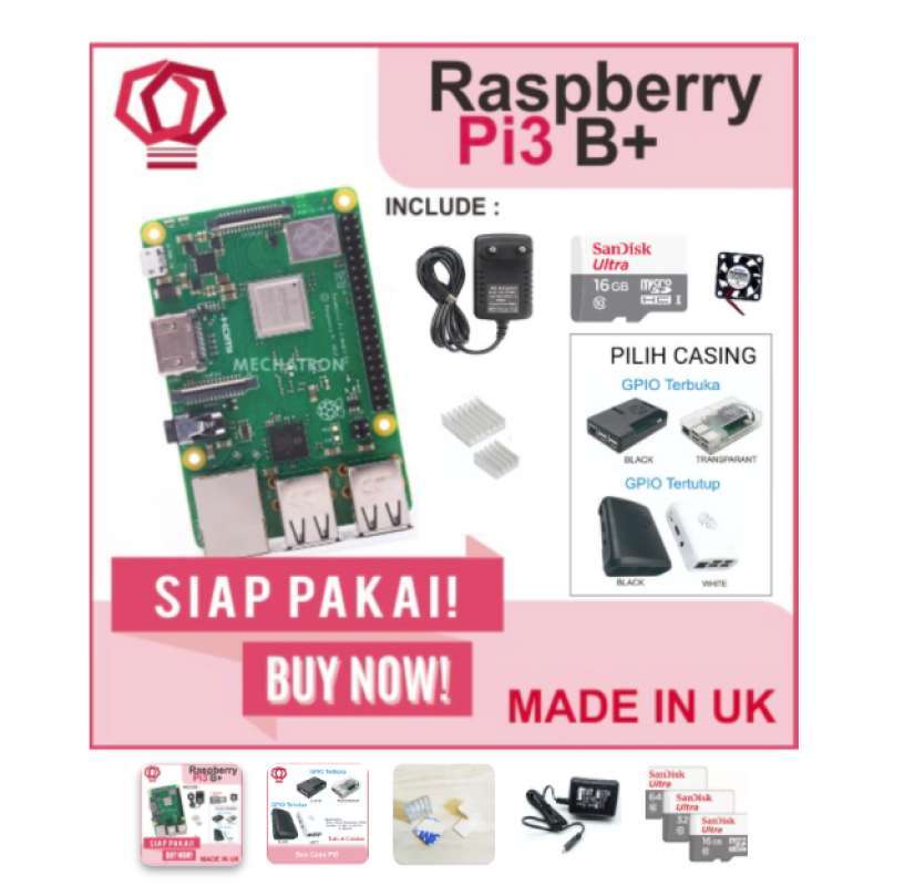 Raspberry pi 3 paket