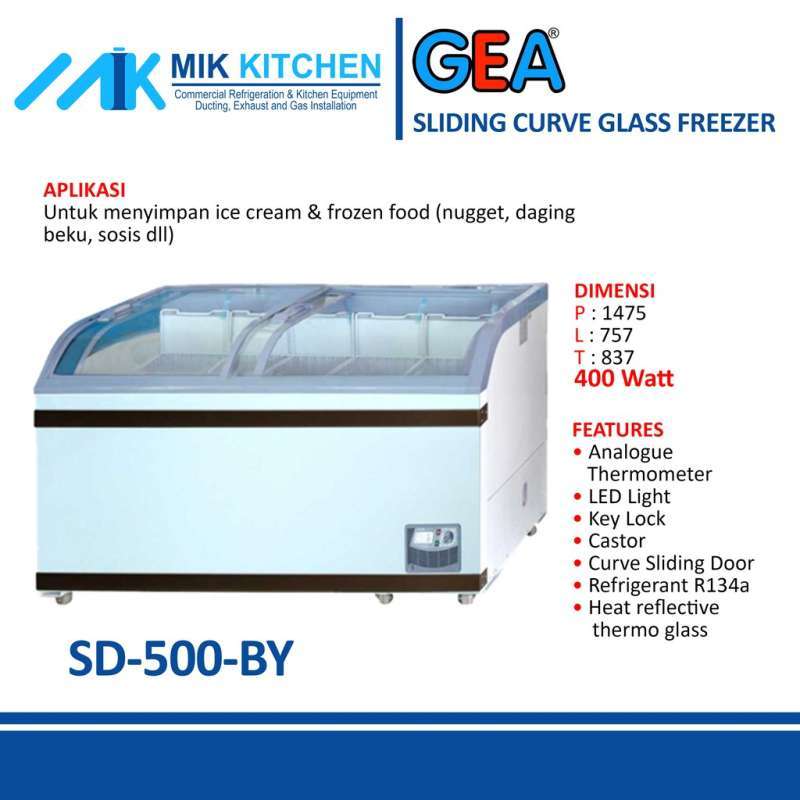 Freezer box 500 liter