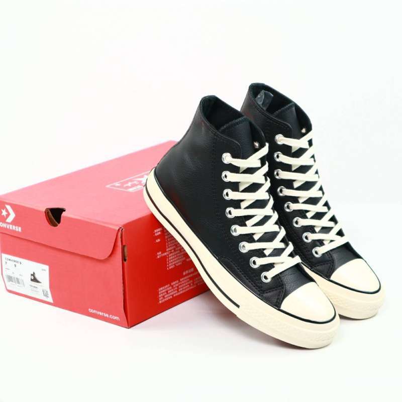 Promo Sepatu Converse All Star 70s High Leather Black Original Diskon 17 Di Seller Sideboxindonesia Garuda Kota Bandung Blibli