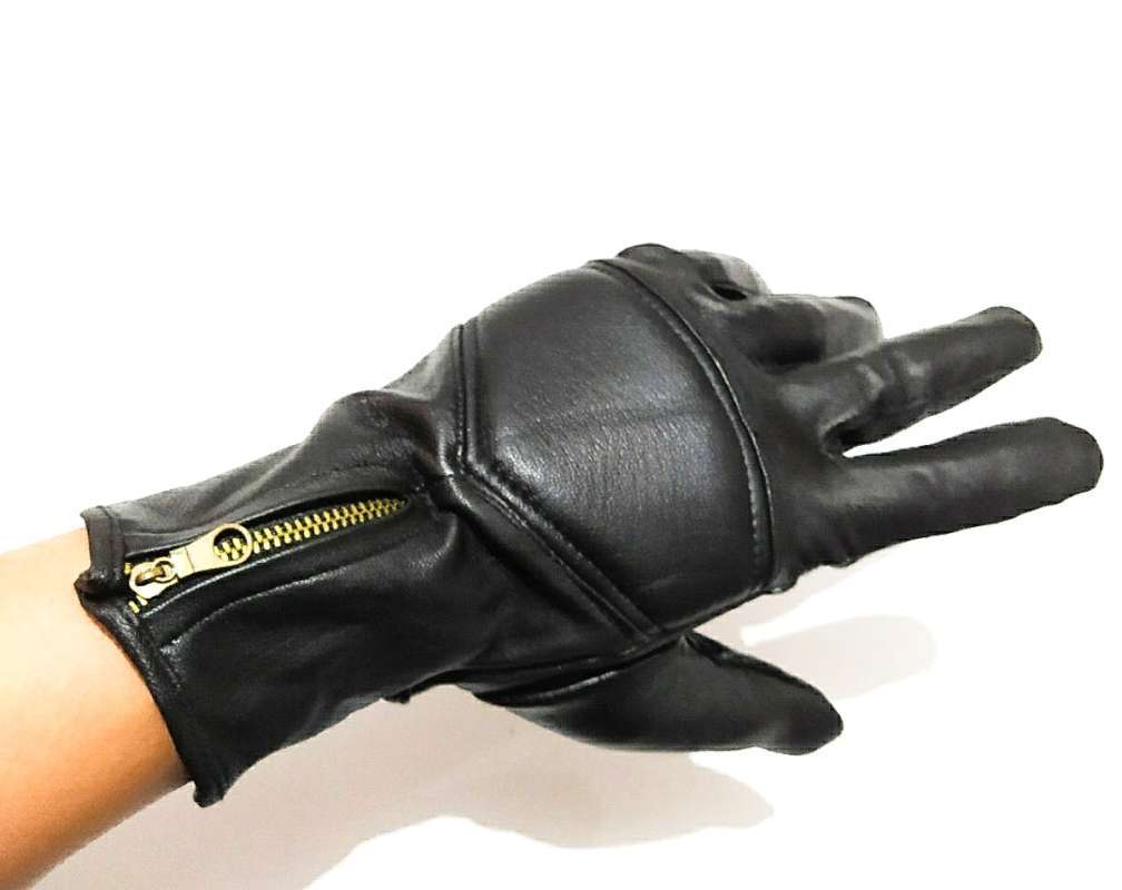 Promo Sarung Tangan Kulit Asli 100 Model Resleting Di Seller Dhiies Jacket Kab Garut Jawa Barat Blibli