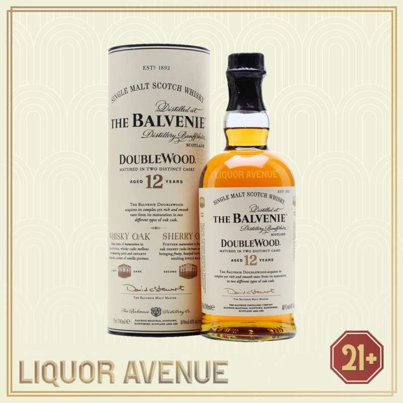 The Balvenie 12 YO Double Wood Single Malt Whisky 40% vol. 0,70l