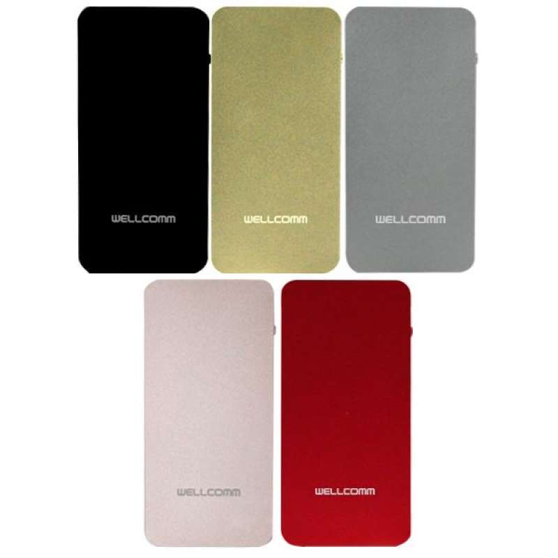 Power Bank Powerbank Original 5000 mAh WELLCOMM JC50 Real Capacity  Kapasitas Besar