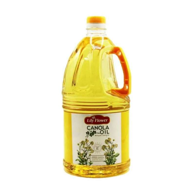 Jual Lily Flower Canola Oil 2 Liter Minyak Kanola Goreng Sehat Murah Mei 2021 