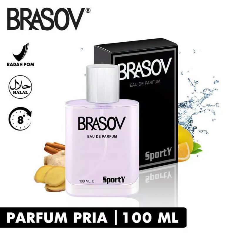 Jual Parfum Brasov 100ml Black Unisex Online April 2021 Blibli