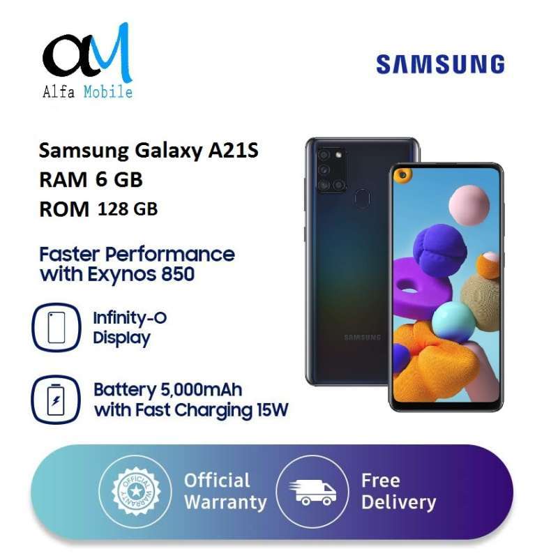 Spesifikasi Samsung A21s 6 128