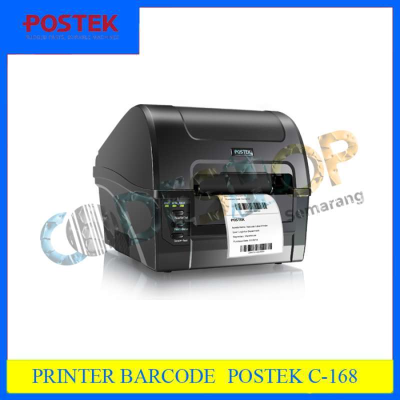 printer barcode Postek C168 hasil bagus 
