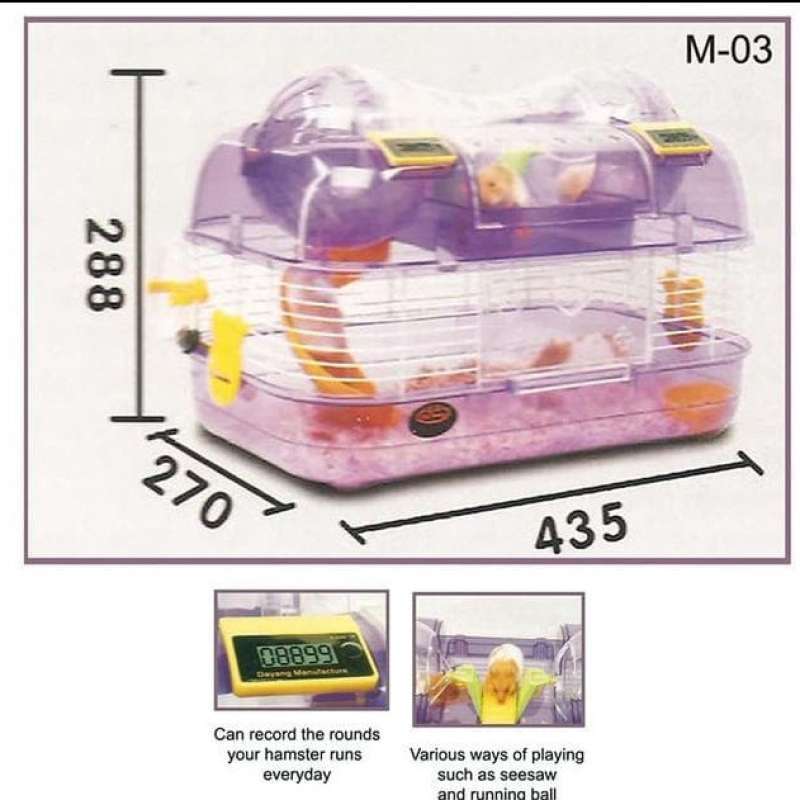 Dayang hamster cage clearance