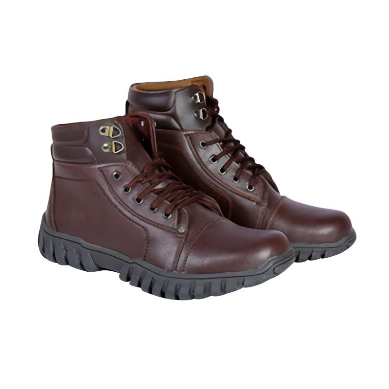 Spiccato SP 543-07 Sepatu Boots Pria - Coklat