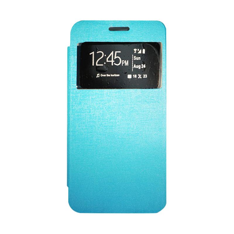 harga Gea Flip Cover Casing for Samsung Galaxy J1 Mini J105 - Biru Muda Blibli.