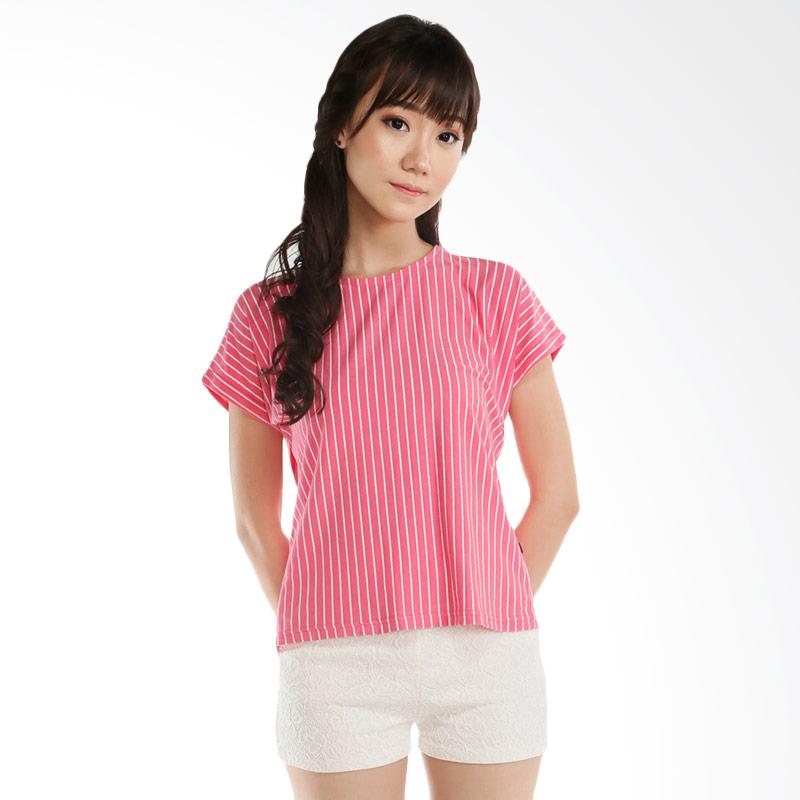 GatsuOne Vinni Stripe T-shirt - Pink Extra diskon 7% setiap hari Extra diskon 5% setiap hari Citibank – lebih hemat 10%