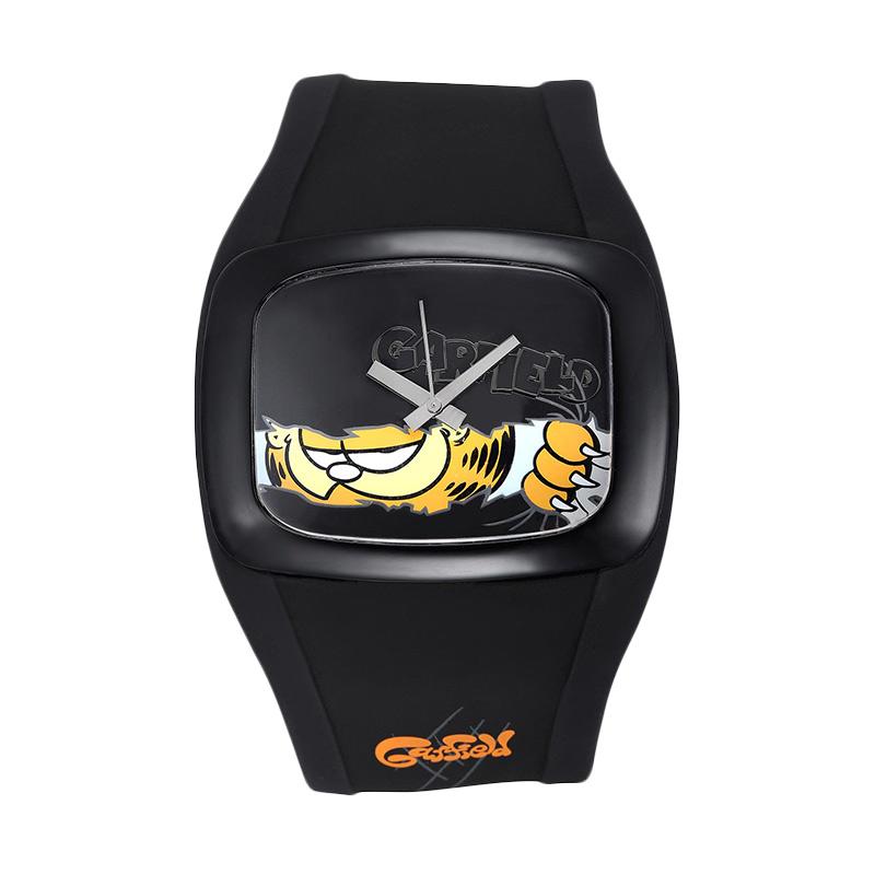 ODM Karakter Garfield DD100A-52 Jam Tangan Wanita - Hitam