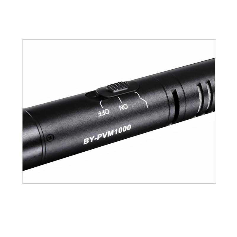 Jual Boya Pvm 1000 Condenser Shotgun Microphone Hitam Mutiara Kamera Murah Agustus 2020 Blibli Com