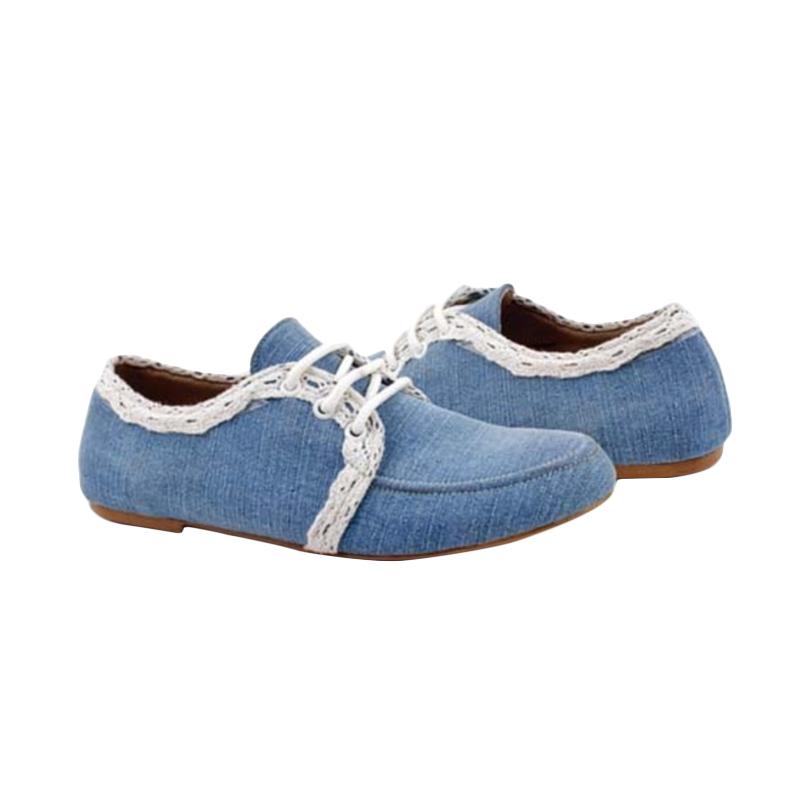 Giardino 1229 Flat Shoes Sepatu Wanita - Biru