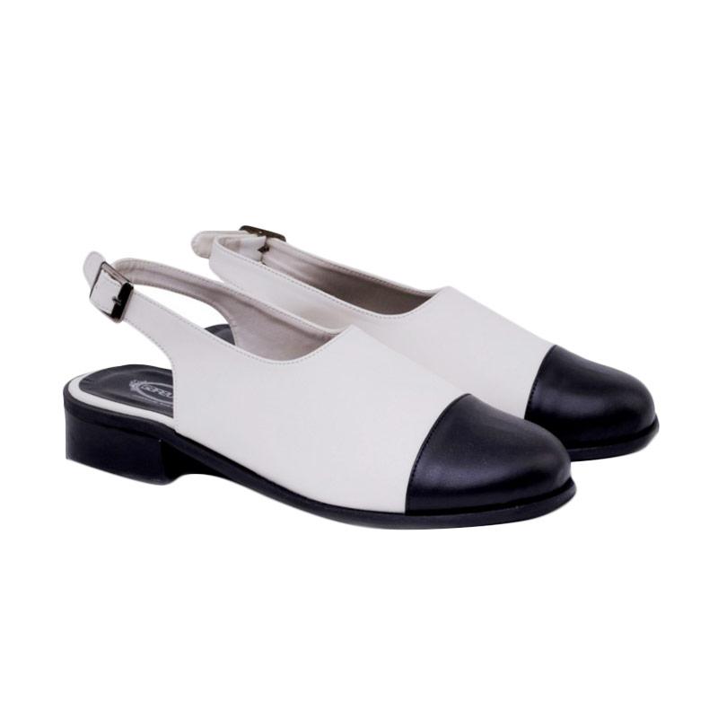 Gareu & Co Flat Shoes 344 Sepatu Wanita - Putih