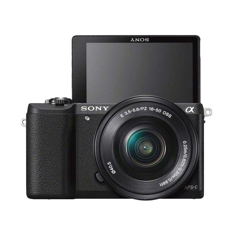 SONY Alfa 5100 Kamera Mirrorless - Black + SANDISK SD ULTRA 16GB + FILTER UV