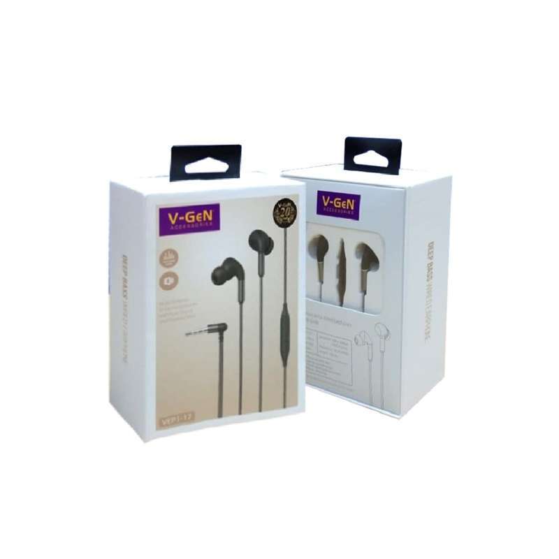 Promo Handsfree V-GeN VEP1-17 Wired Earphone Headset Gaming L Shape di  Seller Valkyre Online Shop - Kota Jakarta Pusat, DKI Jakarta | Blibli