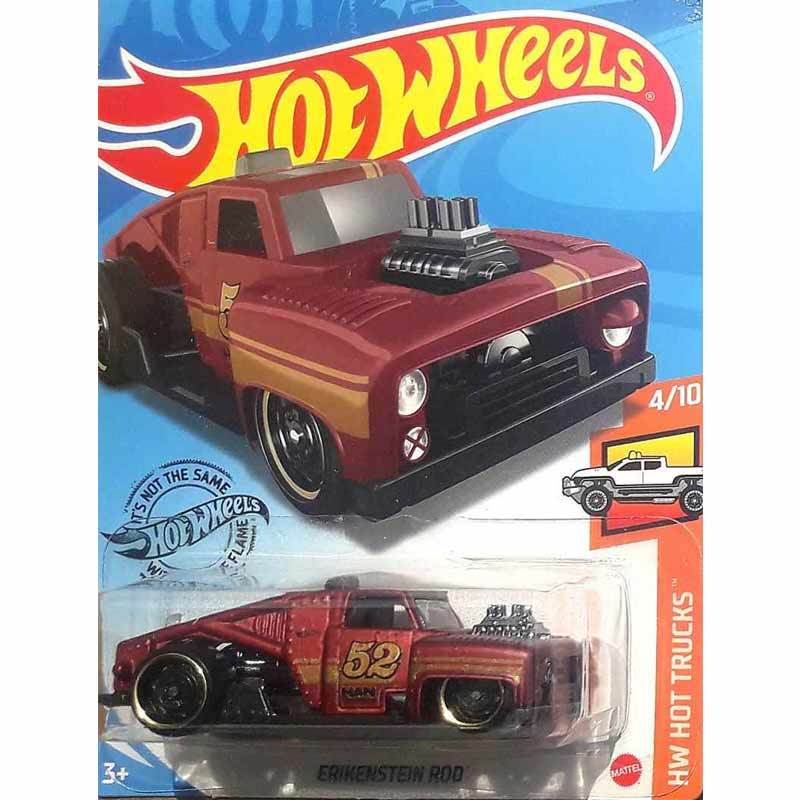 Jual Hotwheels Erikenstein Rod 2020 Merah Hot Rod Trucks Series Terbaru Juli 2021 Blibli