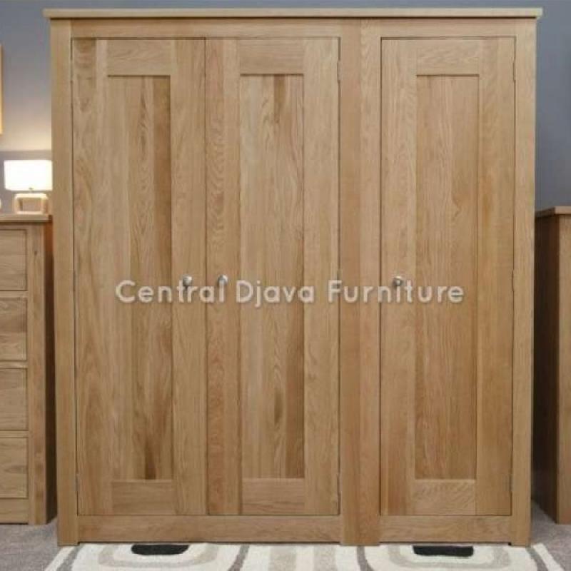 Lemari Pakaian 3 Pintu Minimalis Almari Fairfield Kayu Jati Furniture Terbaru Agustus 2021 Harga Murah Kualitas Terjamin Blibli