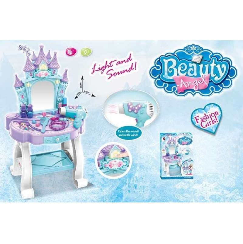 Jual Mainan Anak Salon Salonan Beauty Angel K75288a Bentuk Meja Ada Suara Online Mei 2021 Blibli