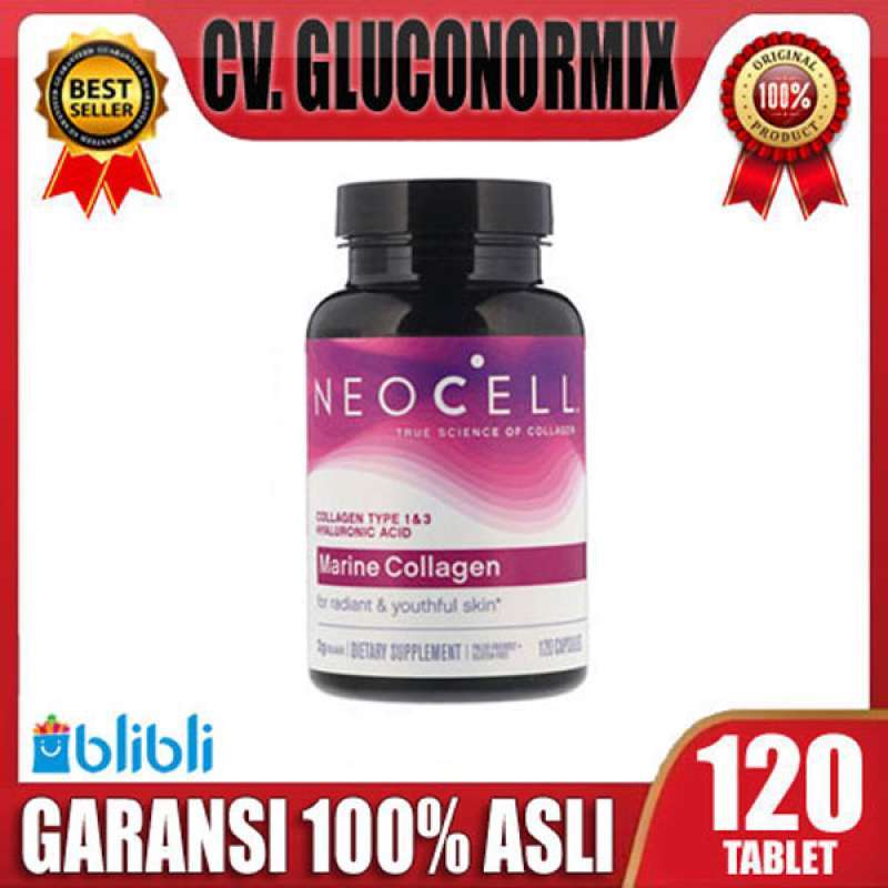 Jual Cv Gluconormix Neocell Neocell Marine Collagen Type 1 3 Untuk Kulit Bercahaya Awet Muda Vitamin Pemutih Kulit Pemutih Badan Pria Wanita Terbaru Oktober 2021 Harga Murah Kualitas Terjamin Blibli