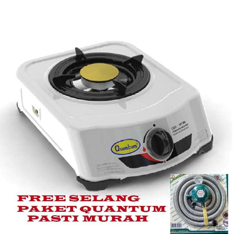 Kompor Gas 1 Tungku Murah Quantum 101 Rb Plus Selang Paket Terbaru Agustus 2021 Harga Murah Kualitas Terjamin Blibli