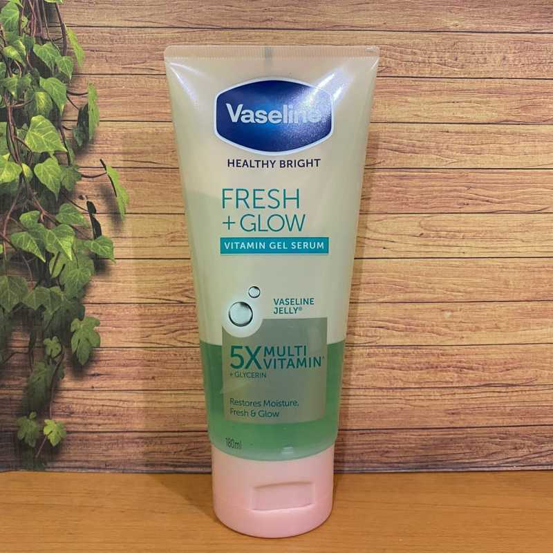 vaseline fresh glow gel serum