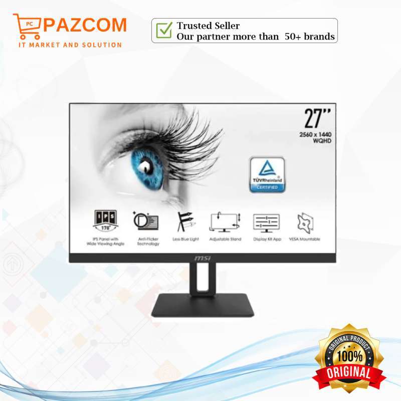 27 IPS 1440p HDMI DP Speaker Ergonomic 