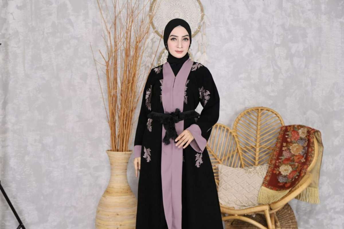 Jual Abaya Gamis Hitam Kombinasi Murah Mei 2021 Blibli