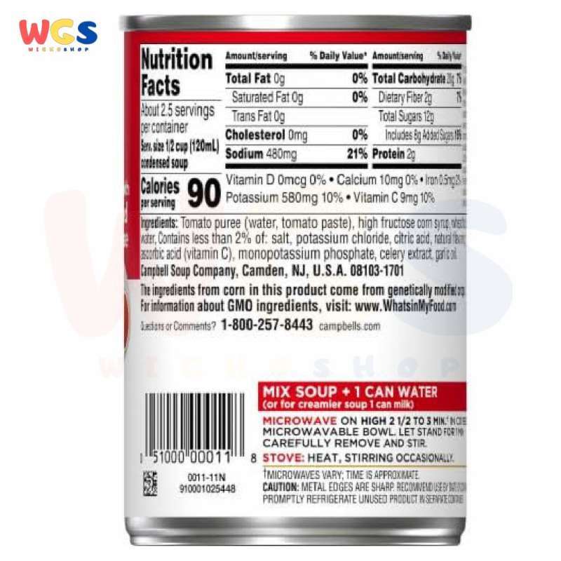 Jual Campbell's Condensed Tomato Soup 10.75 Oz 305g di Seller ...