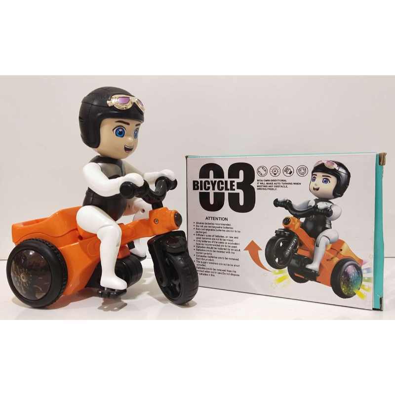Jual Mainan Anak Sepeda Motor Roda Tiga Bergerak Ke Segala Arah Musik Ceria Led Warna Warni Online April 2021 Blibli