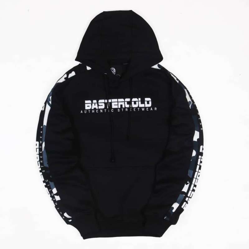 Jual Hoodie Pria Baster Cold Oversize Taped Camo M di Seller