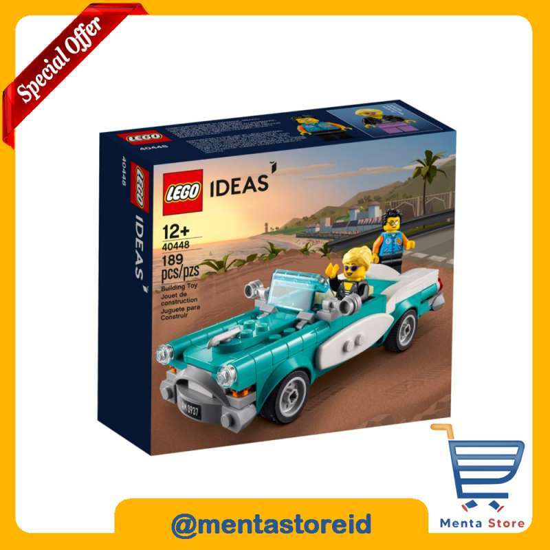 Promo Lego Ideas 40448 Vintage Car Building Toy Mobil Antik 2 Minifigures Diskon 9 Di Seller Menta Toys Bolsena Kab. Tangerang Blibli