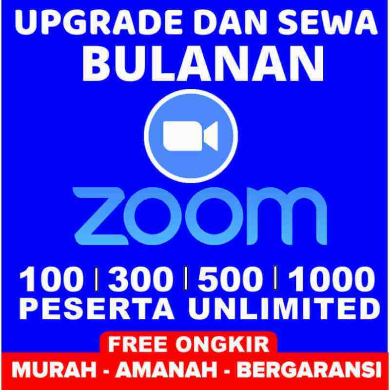 Jual Sewa Zoom Premium Zoom Meeting Bulanan Unlimited Max 100 300 500 1000 Peserta Legal Resmi Bergaransi Murah Mei 2021 Blibli Jual Sewa Zoom Premium Zoom Meeting Bulanan Unlimited Max 100 300 500 1000 Peserta Legal Resmi Bergaransi Murah Mei 2021 Blibli