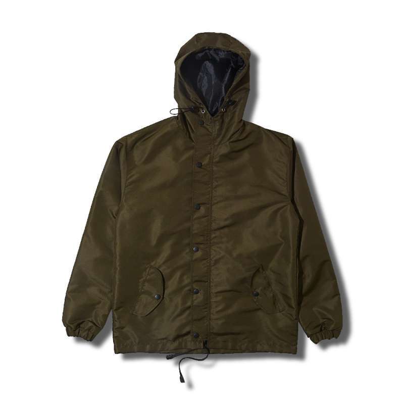 green parka coat