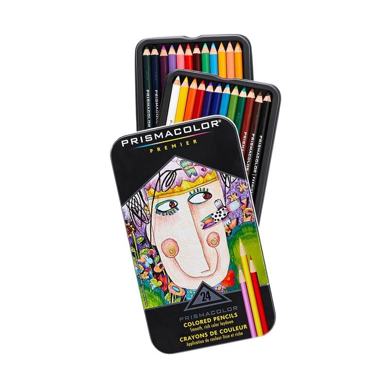 Jual Prismacolor Premier Colored Pencil Set 24 Pcs Online Maret 2021 Blibli Prismacolor premier sets of colored pencils on discount sale prices. prismacolor premier colored pencil set 24 pcs