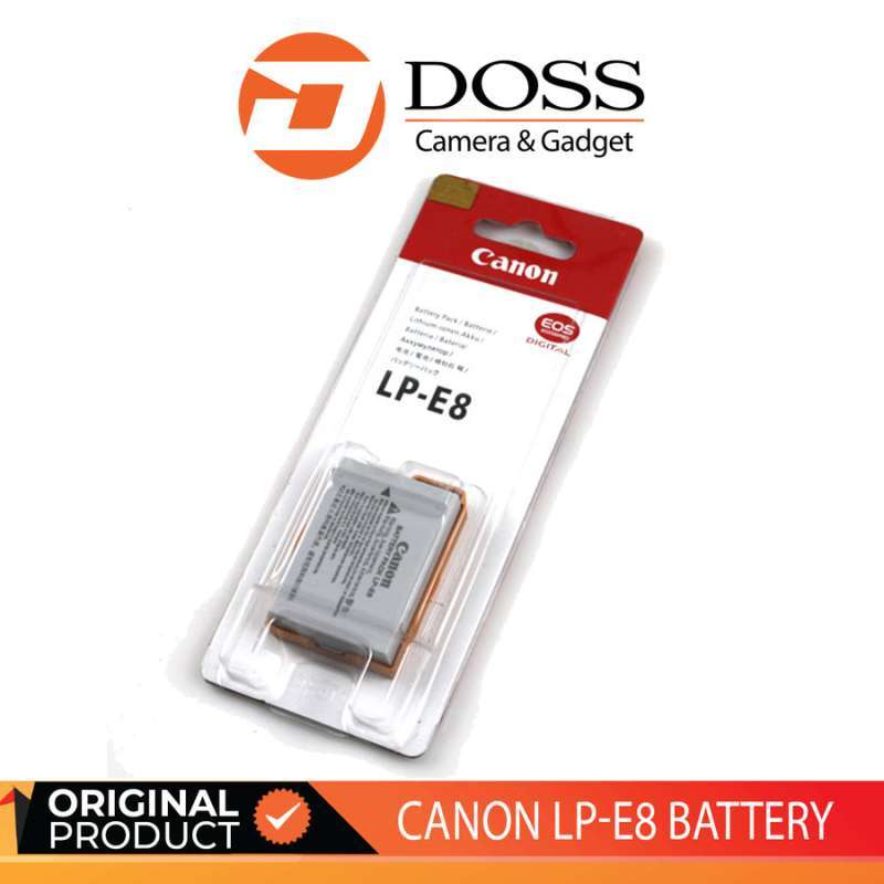doss canon lp e8 rechargeable lithium ion battery pack 7 2v 1120mah