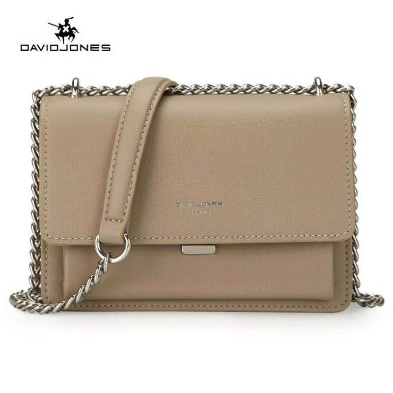 Jual David jones paris tas selempang wanita kecil Camel di
