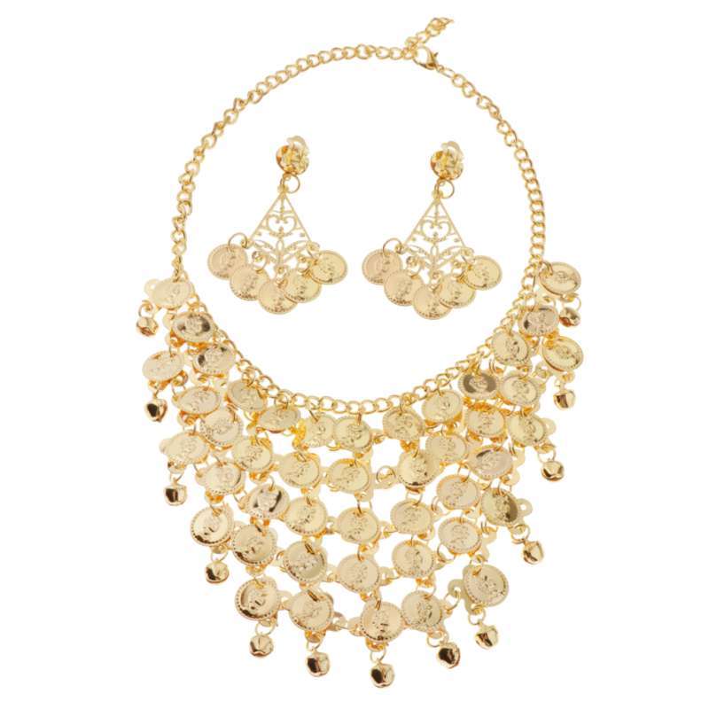 Promo 1 Set Women Belly Dance Jewelry 