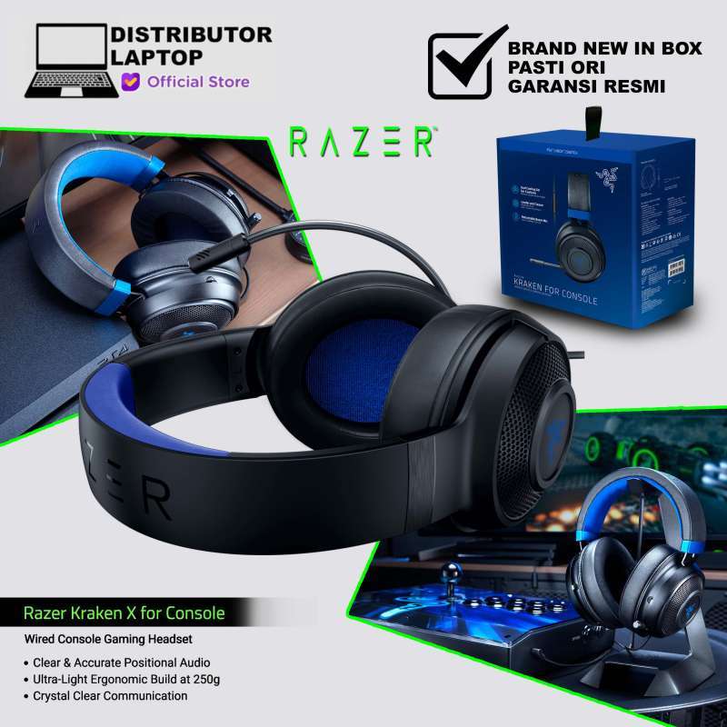 Jual Razer Headset Kraken X Console Mp Terbaru Juni 21 Blibli