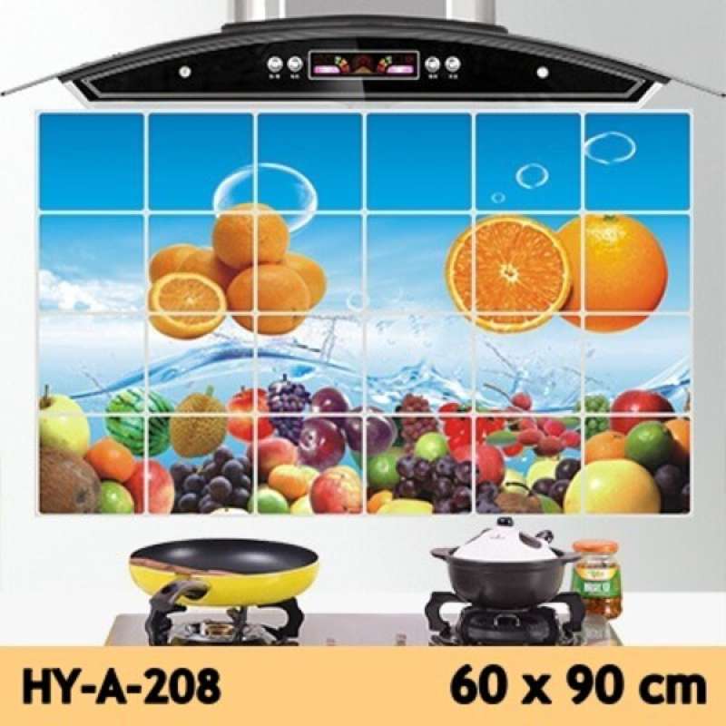 Jual Aigootan Medan Stiker Anti Minyak Sticker Dapur Tahan Suhu Panas Wallsticker Aluminium Foil Murah Mei 2021 Blibli