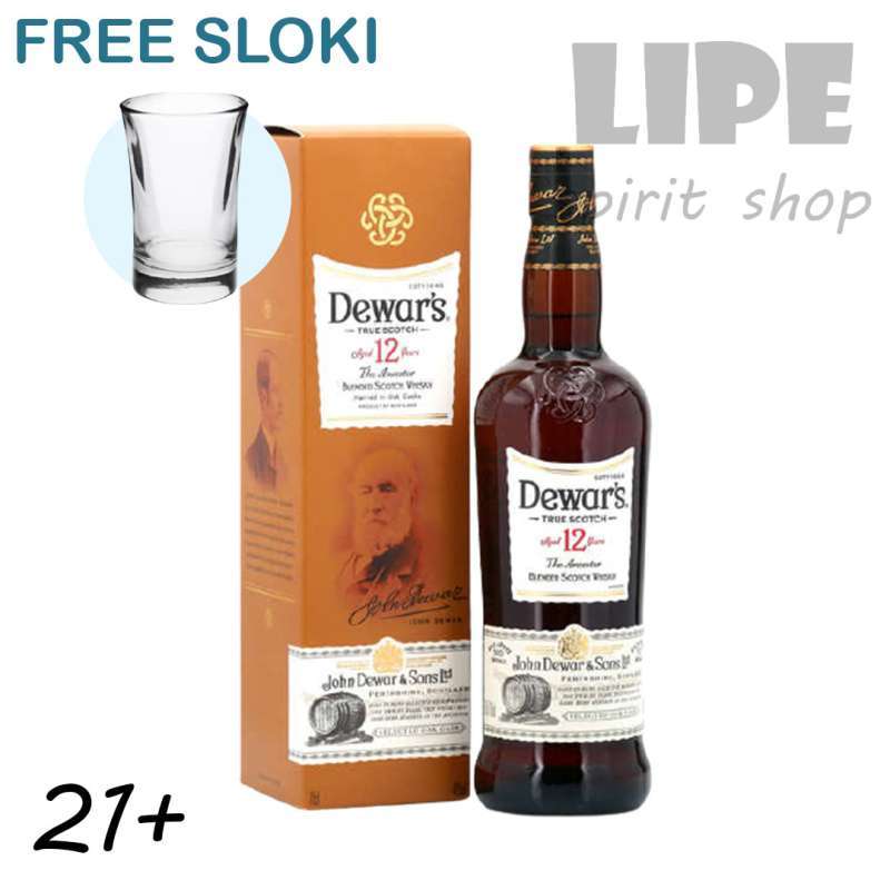 Promo Dewars Blended Scotch Whisky 12 Years Old Original di ...