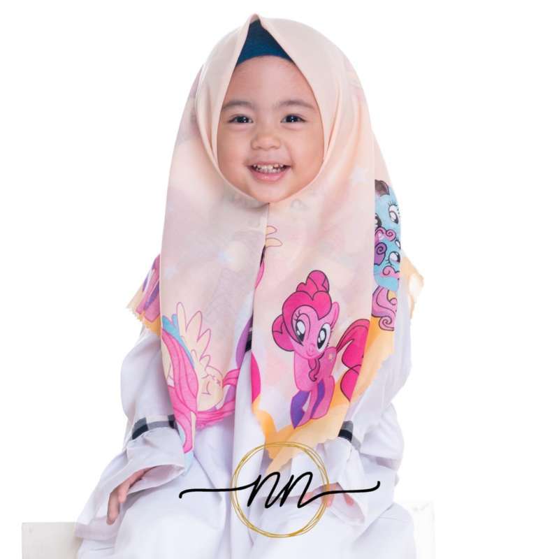 Jual Hijab Anak Segi Empat Karakter Kartun Kerudung Kab Bandung Barat Nuzalla Kids Tokopedia