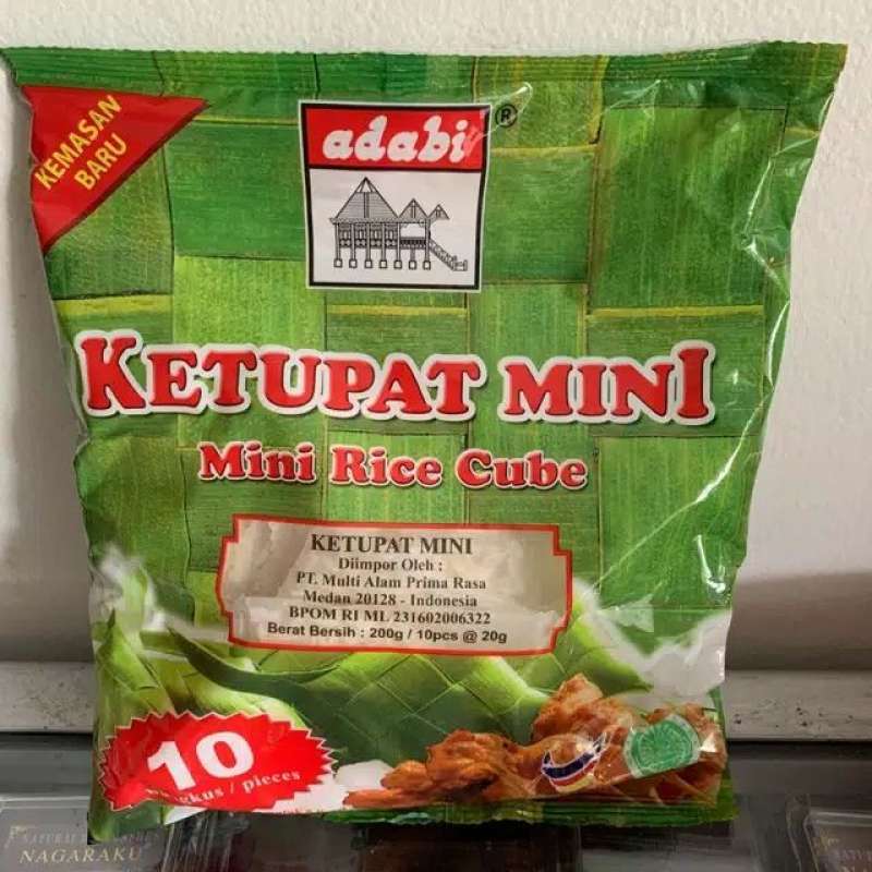 Jual Ketupat Mini Adabi Isi 30 Terbaru Juni 2021 Blibli