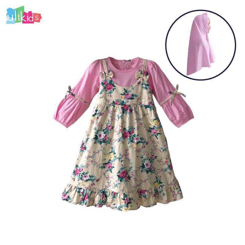 Jual Ulikids Gamis Anak Perempuan Motif Batik Bahan Katun Jepang Free Hijab Terbaru Desember 2021 Harga Murah Kualitas Terjamin Blibli