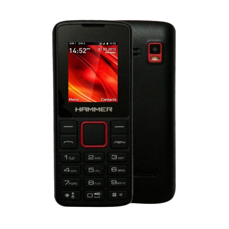 Advan Hammer R1D Handphone - Black Red