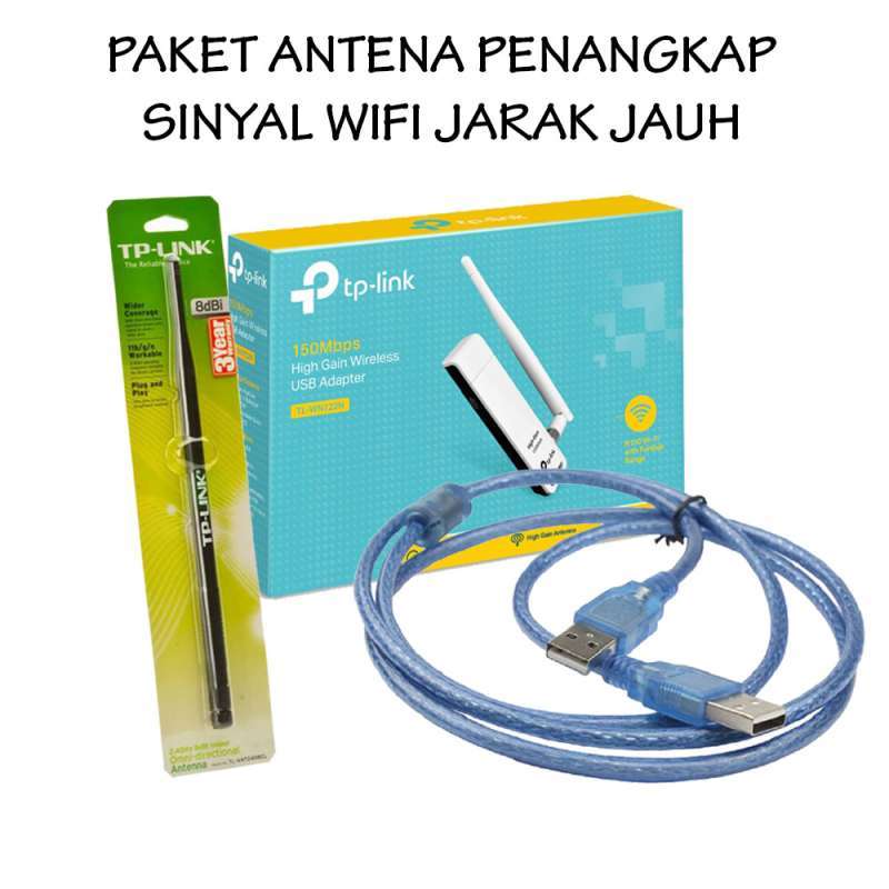 Jual Paket Antena Penangkap Sinyal Wifi Jarak Jauh Hingga Jarak 500 Meter Murah Mei 2021 Blibli