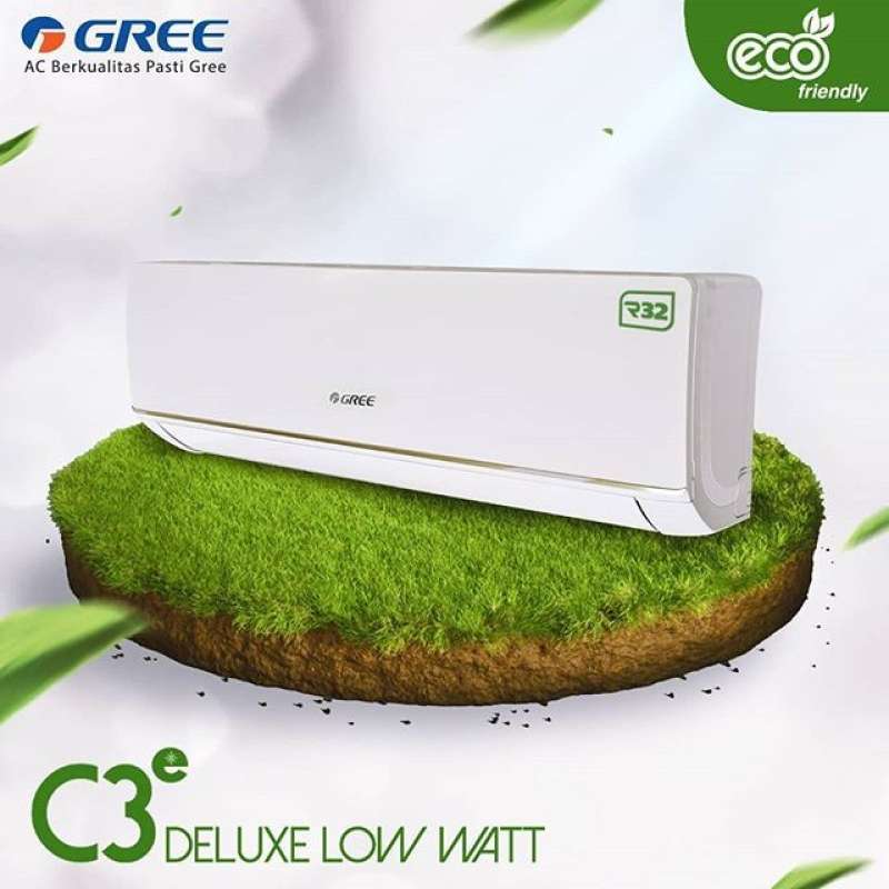 Jual Ac Gree Gwc 18c3e Ac Split 2 Pk Deluxe Low Watt Eco Friendly Murah Mei 2021 