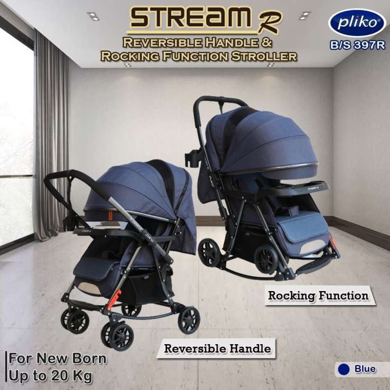Jual Stroller Pliko Stream R 397 Kereta Dorong Bayi Online Mei 2021 Blibli