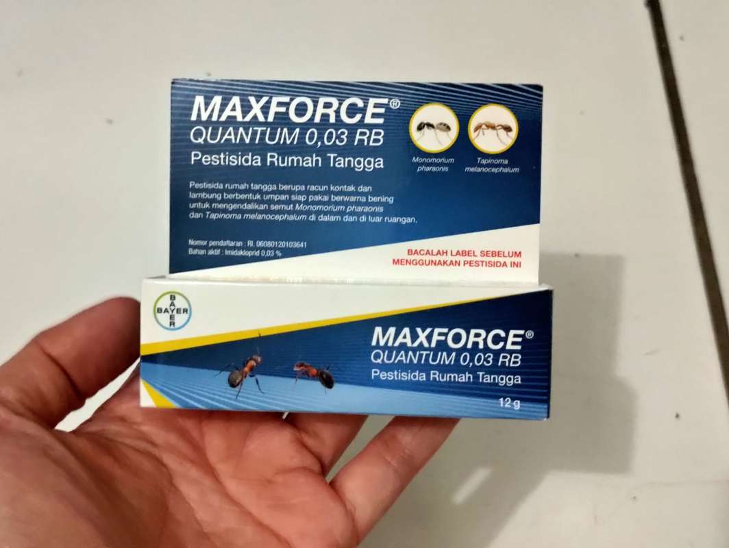Jual Bayer Maxforce Quantum 0 03 Rb Pengusir Semut Isi 12 - Imidacloprid label from bayer