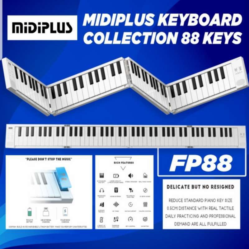 Midiplus foldable piano 88 manual discount